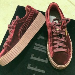 Platform Puma Sued Shoes